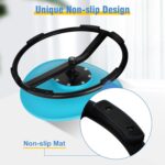 Kids Sensory Swivel Chair, Autism Spinning Chair for Kids Sensory, Sensory Toy Chair, Training Body Coordination, No Assembly Required (Red) - Image 4