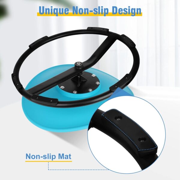 Kids Sensory Swivel Chair, Autism Spinning Chair for Kids Sensory, Sensory Toy Chair, Training Body Coordination, No Assembly Required (Red) - Image 4