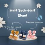 Toddler Warm Sock Shoes Boys Girls Cute Baby Walking Shoes Kids Soft Sole Non Slip Booties Autumn Winter Spring - Image 3