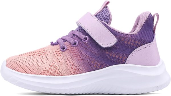 YHLLZY Kids Trainers Boys Tennis Shoes Girls Running Walking Shoes Lightweight Fashion Comfortable Sneakers - Image 2