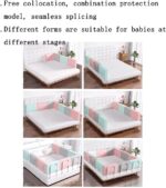 GYL Infant Safety Bed Guardrail Durable and stable Prevent collision Free adjustment of height baby Fall protection fence for Toddlers For Cribs, Twin, Double, Full size Queen &king bed(1pcs) - Image 3