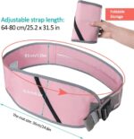 HINATAA Baby Carrier, Soft Anti-Slip Baby Sling for Newborn, Portable Cross-Body Baby Sling Adjustable Split Shoulder Straps, Baby Carrier for 5-36 Months Baby (Pink) - Image 7