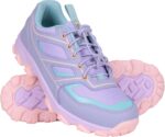 Mountain Warehouse Kids Approach Running Trainers. Indoor & Outdoor Sports Shoes for Boys & Girls. Lightweight, Durable & Breathable - for Spring Summer, Walking & Hiking