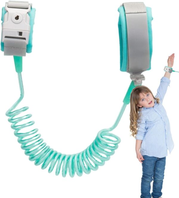puzzlegame Toddler Wrist Leash | Anti Lost Toddler Wrist Leashes - Toddler Safety Leash with Key Lock 6.56ft, Child Walking Harness, Parent Kids Leash for Mall - Image 5