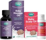 Colief Baby Massage Giftable Bundle for Babies - Baby Scalp Oil - 30ml + Colief Baby Massage Oil 100ml- Soothing Moisturising Oil for Baby Scalp and Skin