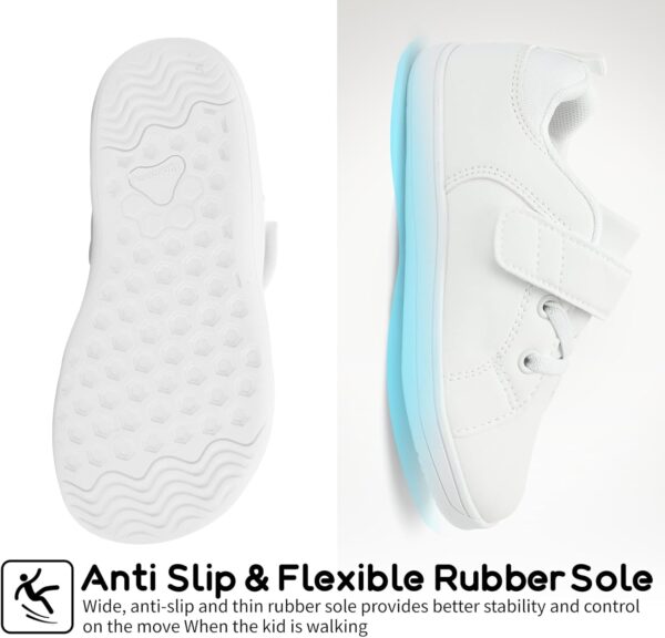 Kids Barefoot Sneaker Wide School Shoes Toddler Trainers Boys Girls Minimalist Running Shoes - Image 4