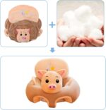 Baby Floor Seat Chair Learn to Sit Lounger Cover Baby Learning Sitting Chair Cover for Infants Toddler (Just cover, no filling) - Image 4