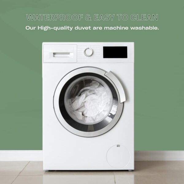 Night Comfort Egyptian Cotton 7.5 Tog Cot Bed Duvet for Toddler, Newborns, Baby Girls and Boys - Soft and Cosy All Season Cot Bed Bedding Hypoallergenic Quilted Baby Duvet - Image 7