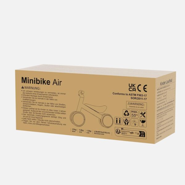 XJD Baby Balance Bike 1 Year Old Toddler Ride On Toys for 10-24 Months Baby Trike Garden Toys First Bike 1 st Birthday Toys for Girls Boys Toddler bike No Pedals (Brown) - Image 10