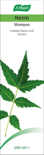 A.Vogel Neem Shampoo | Suitable for Use on Dry, Itchy and Eczema-prone Scalps | Family-friendly | Contains Extracts of Fresh Neem Leaves | 200ml - Image 2