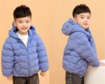 Baby Boys Girls Winter Coats Toddler Bear Hoods Down Jacket Infant Kids Dinosaur Light Puffer Padded Outwear - Image 7