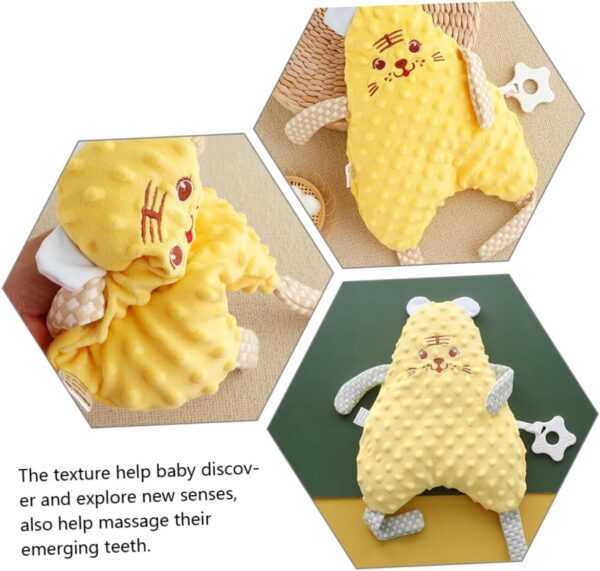 LIFKOME Baby Comfort Towel Baby Girl Baby Soother Baby Boy Baby Clothes for Girls Stuffed Animal Blanket Infant Blanket Baby Snuggle Blanket Registry Babies Toys Bib Polyester Chew Newborn - Image 4