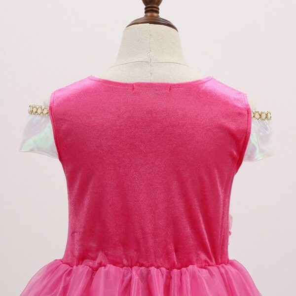 Aurora Dress Up Princess Costumes for Girls - Deluxe Fancy Dress Princess Party, Birthday and Halloween Kids & Toddlers Age 3-10 Years - Image 6