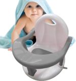 Baby Bath Chair, Anti-Slip Baby Shower Chair, Surround Bathroom Seats with Secure Suction Cups for Baby 6-18 Months