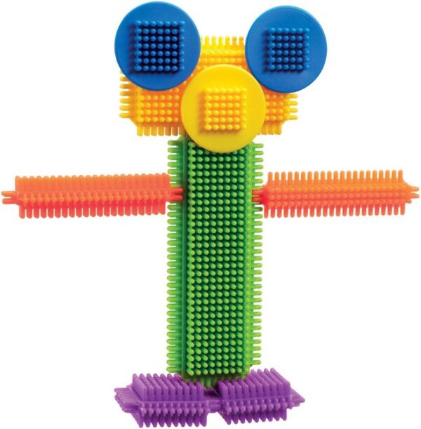 Stickle Bricks Little Builder Construction Set with 30 Pieces- Enhance Creativity and Problem-Solving Skills with Engaging and Durable STEM Toy, Suitable for Ages 18 Months+ - Image 8