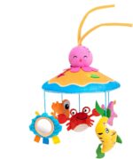yztju Baby Mobile for Bassinet - Baby Mobile Bassinet Bell Crib Toy - Rotating Cute Animal Nursery Decor, Educational Toys for Girls Boys, Stroller Accessories - Image 8