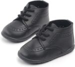 Baby Boys Lace-up 𝗢xford Shoes, Boys Girls Soft Slip On Sneakers, Boat Shoes, Casual Dress Shoes, Children's Schooling Walking Shoes for Kids Ballroom Dance, Performance - Image 4