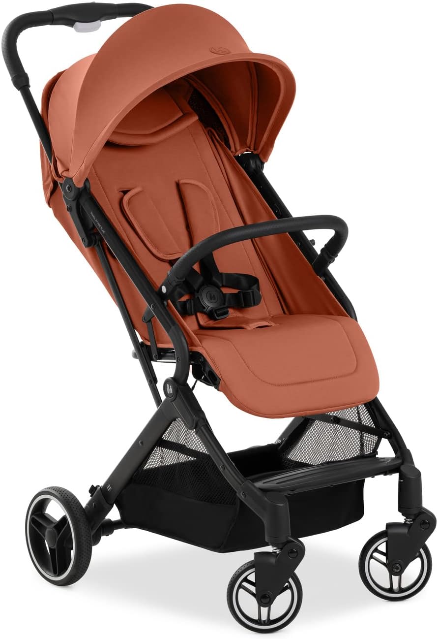 61Ct8nvckPL._AC_SL1500_.jpg hauck Travel N Care Plus, Cork - Lightweight Travel Pushchair with Raincover, Head Cushion Suspension, Compact & Foldable, UPF 50+, Fully Reclining from Birth up to 22 kg - Image 1