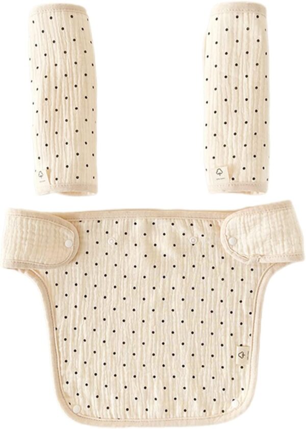 Psdndeww Infant Toddler Saliva Towel Feeding Burp Cloths Baby Bib Waist Stool Carrier Protective Cover Pad - Image 5
