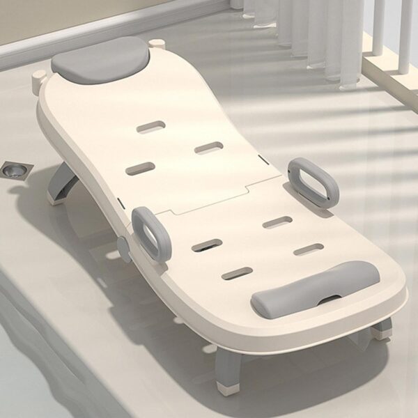 Toddler Shampoo Chair, Adjustable Hair Washing Lying Seat for Kids, Portable Baby Shampoo Recliner, Foldable Toddler Head Hair Rinser, Comfortable Head Rest for Boys and Girls for Easy Bathing - Image 8