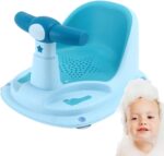 37.5x29.5x18.5cm Non-Slip Baby Bath Chair - Baby Bath Tub Seat, Child Bath Support Seat, Baby Bath Seat with Suction Cups, Ergonomic Baby Bath Support Chair, Baby Bath Support Seat for 6 Months Old+ - Image 9