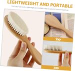 Toyvian 5 Sets Wool Brush Set Bath Kits Wood bristles Baby Brush Newborn Hair Brush Baby Hair Comb Toddler Hair Comb Baby kit Newborn Baby Hair Brush Baby Hair Care Brush Newborn Hair Comb - Image 7