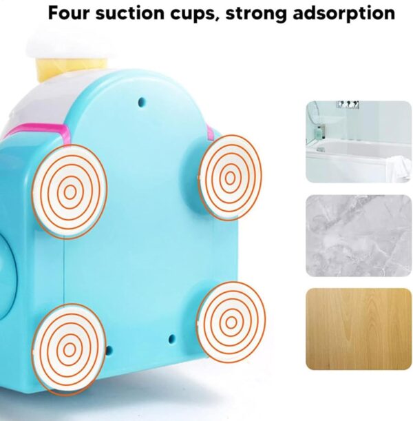 Ice Creams Maker Bubble Machine Bath Bubble Toy Bubble Ice Cream Maker Bath Toy Bathtub Toys Baby Ice Cream Foam Maker Bath Toy For 2-5 Years Old Boys And Girls - Image 5