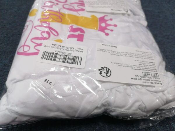 Winmany Baby Girl First Birthday Clothes 3PCS Bow Headband My 1st Birthday Romper Tutu Skirt Cake Smash Outfit Set for Photo Shoot - Image 10