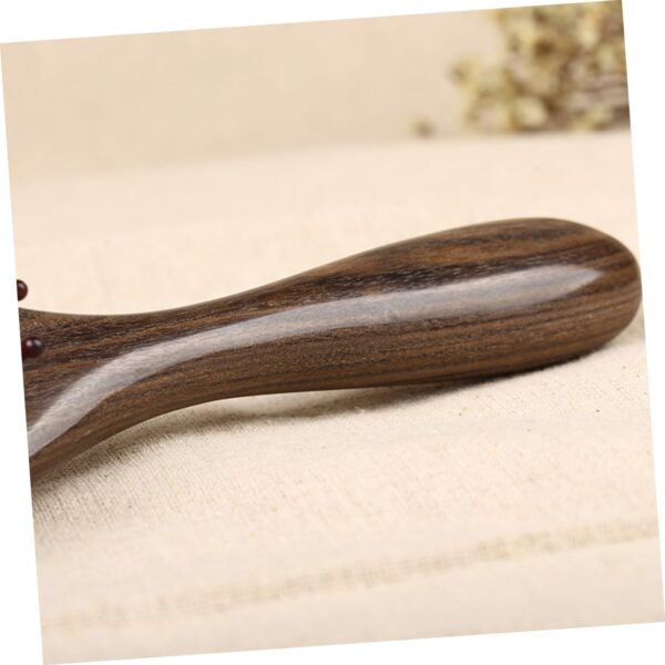 MAGICLULU Baby Shower Brush Wood Comb Hairbrushes Natural Bristle Brush Scalp Massage Brush Scalp Comb Massage Comb Hair Brush Bristle Paddle Brush Detangling Brush Hair Care Hair Comb - Image 6