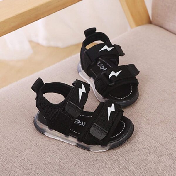 Apparel Sport Sandals Light Shoes Boys Led Luminous Run Children Baby Baby Shoes Boys Casual Boots Size 4 - Image 4