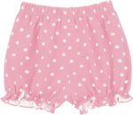 inhzoy Infant Baby Girls Cotton Bloomers Shorts Ruffled Diaper Cover Panty Knickers Nappy Cover Underwear