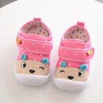 SHOBDW Boys Shoes, Baby Girls Cute Cartoon Anti-Slip Soft Sole Squeaky Sneakers Infant Kids Hook Loop Shoes Gifts - Image 3