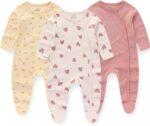 MAMIMAKA Baby Clothes Unisex Newborn Baby Grow one-Piece for Boys and Girls