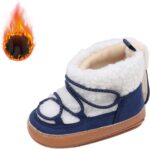 Boys Snow Boots Winter Non Slip Boots Hiking Outdoor Shoes Suitable For Boys And Girls (//Big Kids) Size 4 Shoes for Baby Girls - Image 3