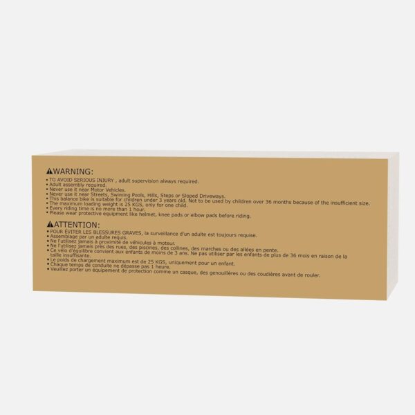 XJD Baby Balance Bike 1 Year Old Toddler Ride On Toys for 10-24 Months Baby Trike Garden Toys First Bike 1 st Birthday Toys for Girls Boys Toddler bike No Pedals (Brown) - Image 11