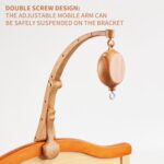 Obelunrp Baby Crib Claw Mobile Bed Bell Holder| Baby Crib Claw,Mobile Bed Bell Holder,DIY Toy Decoration Hanging Arm,Mount for Mobile Hanging,Baby Crib Attachment for Nursery Decor - Image 3