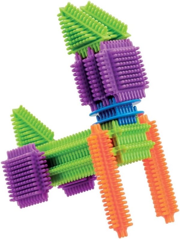Stickle Bricks Little Builder Construction Set with 30 Pieces- Enhance Creativity and Problem-Solving Skills with Engaging and Durable STEM Toy, Suitable for Ages 18 Months+ - Image 4