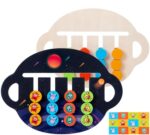 Color Matching Slide Puzzle,Kids' Indoor Climbers & Play Structures Bunny Design | Sorting & Stacking Games, Educational Wooden Models, Assembly & Disentanglement Puzzles - Image 4