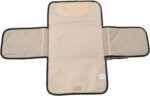 Diaper Changing Pad, Portable Changing Pad with Built in Pillow, Waterproof and Easy to Clean, Large Diaper Mat Fine Craftsmanship, Multiple Pockets for Storage