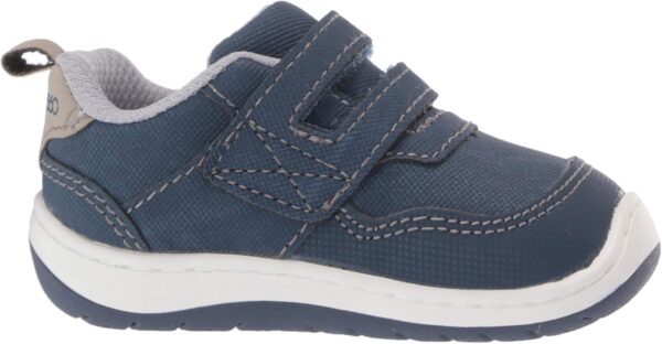 Stride Rite 360 Baby Boys Keaton Anti-Microbial Dual Width Insole Athletic Sneaker, Blue, 1 UK Child - Image 6