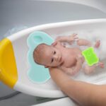 PEPLAYTAL Infant Bathing Seat Newborn Soft Bath Mat Baby Bath Sponge Comfortable Bath Pad for Boys and Girls Random Color - Image 5