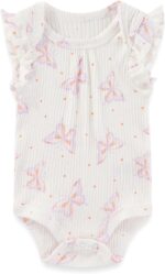 MAMIMAKA Newborn Baby Short Sleeve Bodysuits Cotton One-Piece Baby Boy Girl Clothes 5-Pack - Image 2