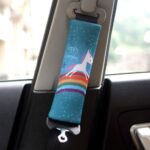 2 Pcs Unicorn Car Safety Seat Belt Shoulder Pads - Cartoon Design Auto's Comfort Seat Belt Harness Cover Pads for Child Kids Toddlers Baby - Image 2