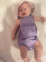Zoputey Baby Girl Romper Solid Colour Sleeveless with Pocket Design for Infant Baby Girl - Image 5
