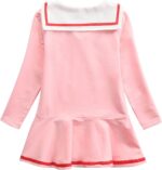 Cokbyavla Kids Summer Dress,Big Puffy Dresses for 9-Year-Old Girls Tween Beach Dress Mini Skirt Mini Dresses for Girls Girls Tie Back Maxi Dress Tween Formal Dresses Baby - Image 4