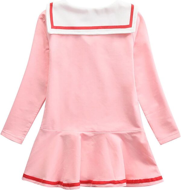 Cokbyavla Kids Summer Dress,Big Puffy Dresses for 9-Year-Old Girls Tween Beach Dress Mini Skirt Mini Dresses for Girls Girls Tie Back Maxi Dress Tween Formal Dresses Baby - Image 4