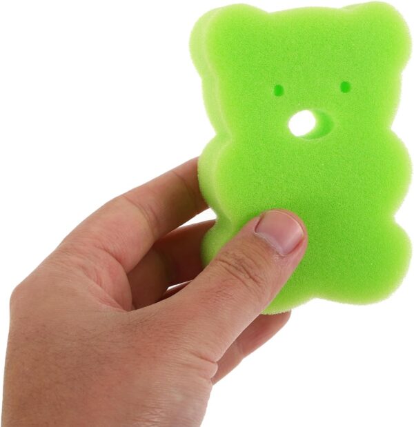 PEPLAYTAL Infant Bathing Seat Newborn Soft Bath Mat Baby Bath Sponge Comfortable Bath Pad for Boys and Girls Random Color - Image 7