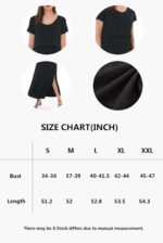Smallshow Women's Maternity Nursing Dress Split Long Breastfeeding Clothes - Image 5