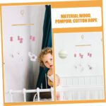 ERINGOGO 2pcs Room Decoration Crib Cell Phone Wind Chimes Mobile Hanger for Crib Nursery Mobiles Crib Mobile for Crib Hanging Crib Decoration Lotus Tree - Image 8