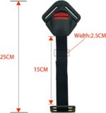 Child Car Seat Toddler Harness Clip Fixed Lock Buckle 5PT 5 Point Adjustable Strap Safety Harness Locking Buckle Clip for Pram Buggy Electric Cars Kid Pushchair - Image 2